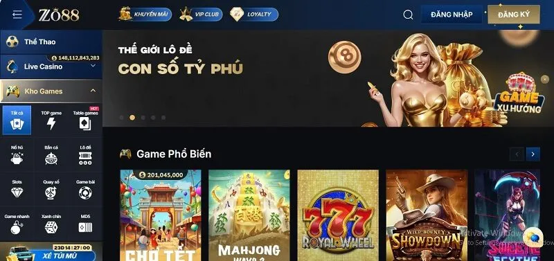 App cổng game siêu ấn tượng