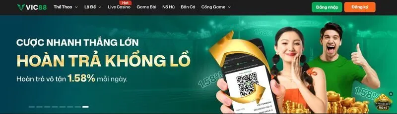 Giới thiệu một số chương trình khuyến mãi hấp dẫn tại Vic88 Giới thiệu một số chương trình khuyến mãi hấp dẫn tại Vic88