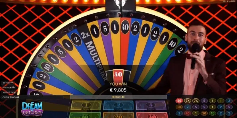 Sức hút của vòng quay tiền tệ tại sảnh Evolution