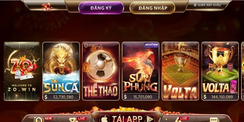 Trải nghiệm hệ thống giải trí hiện đại và uy tín tại Zowin Trải nghiệm hệ thống giải trí hiện đại và uy tín tại Zowin